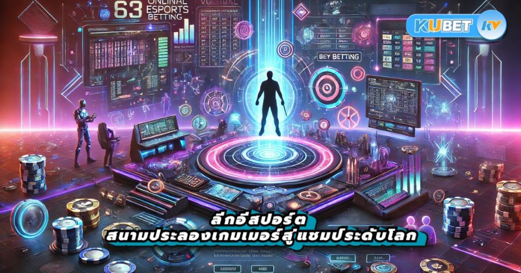 ลีกอีสปอร์ต สนามประลองเกมเมอร์สู่แชมป์ระดับโลก